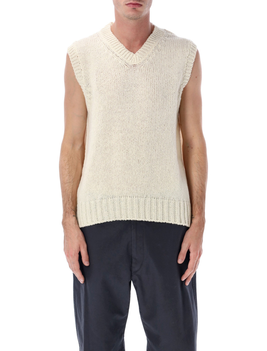 Howlin - sleeveless v-neck knit vest
