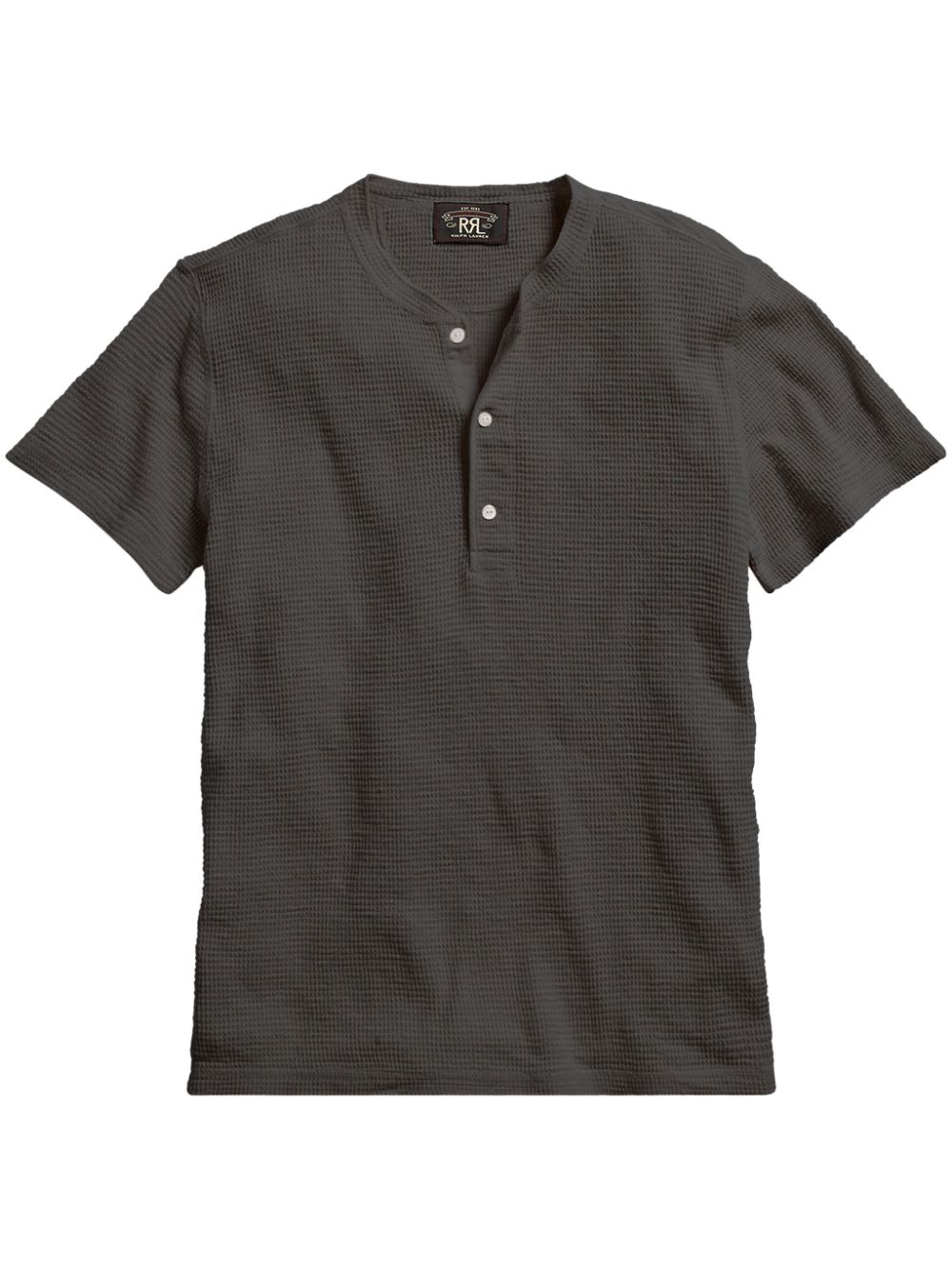 Henley cotton T-shirt - Grey