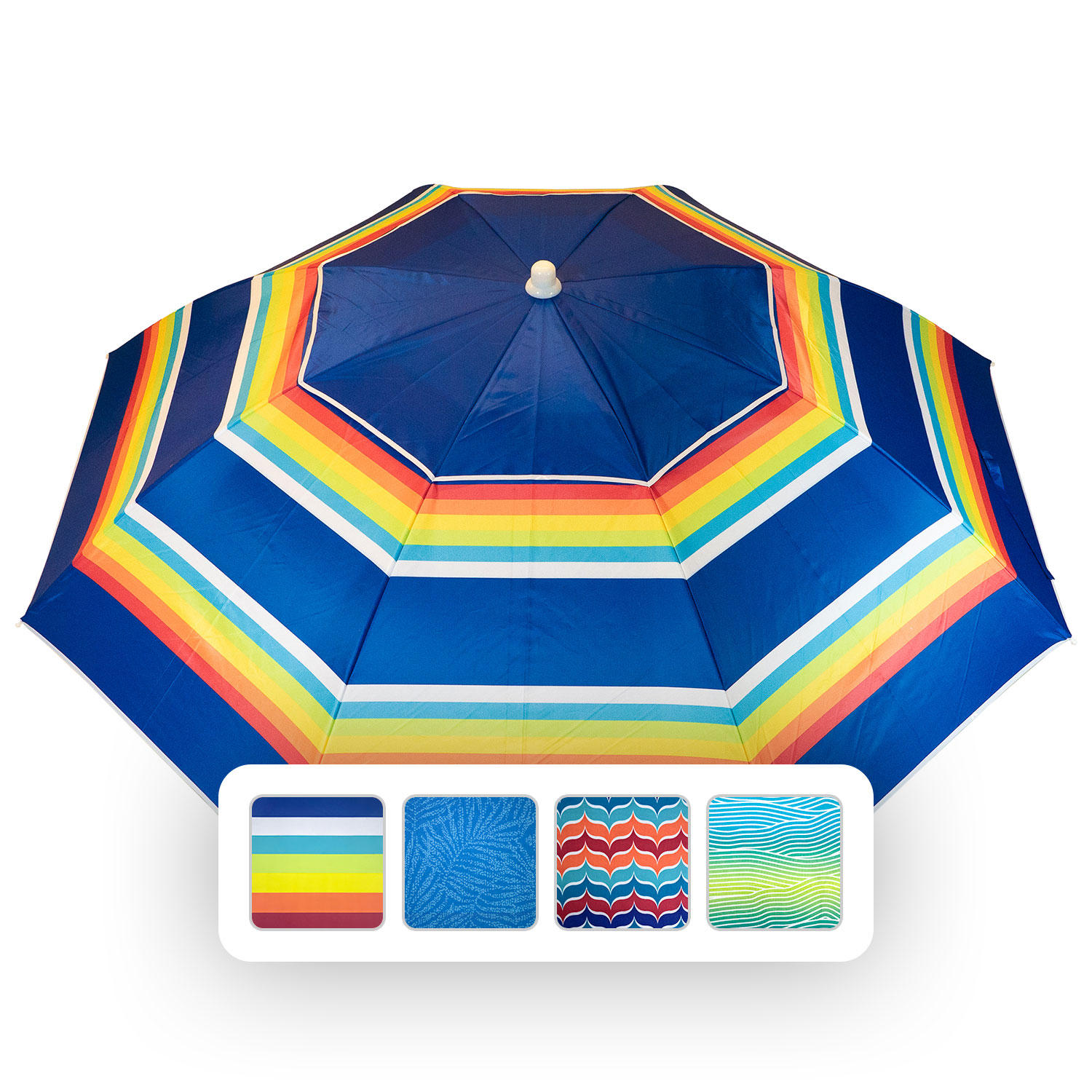 Beach Umbrella- Wind Wave
