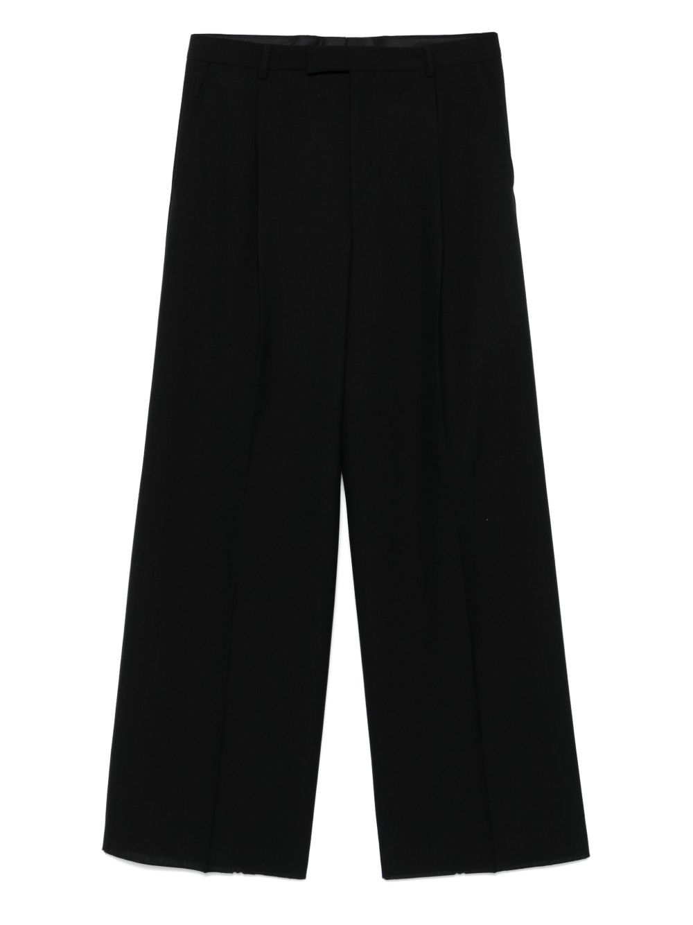 Wool trousers - Black