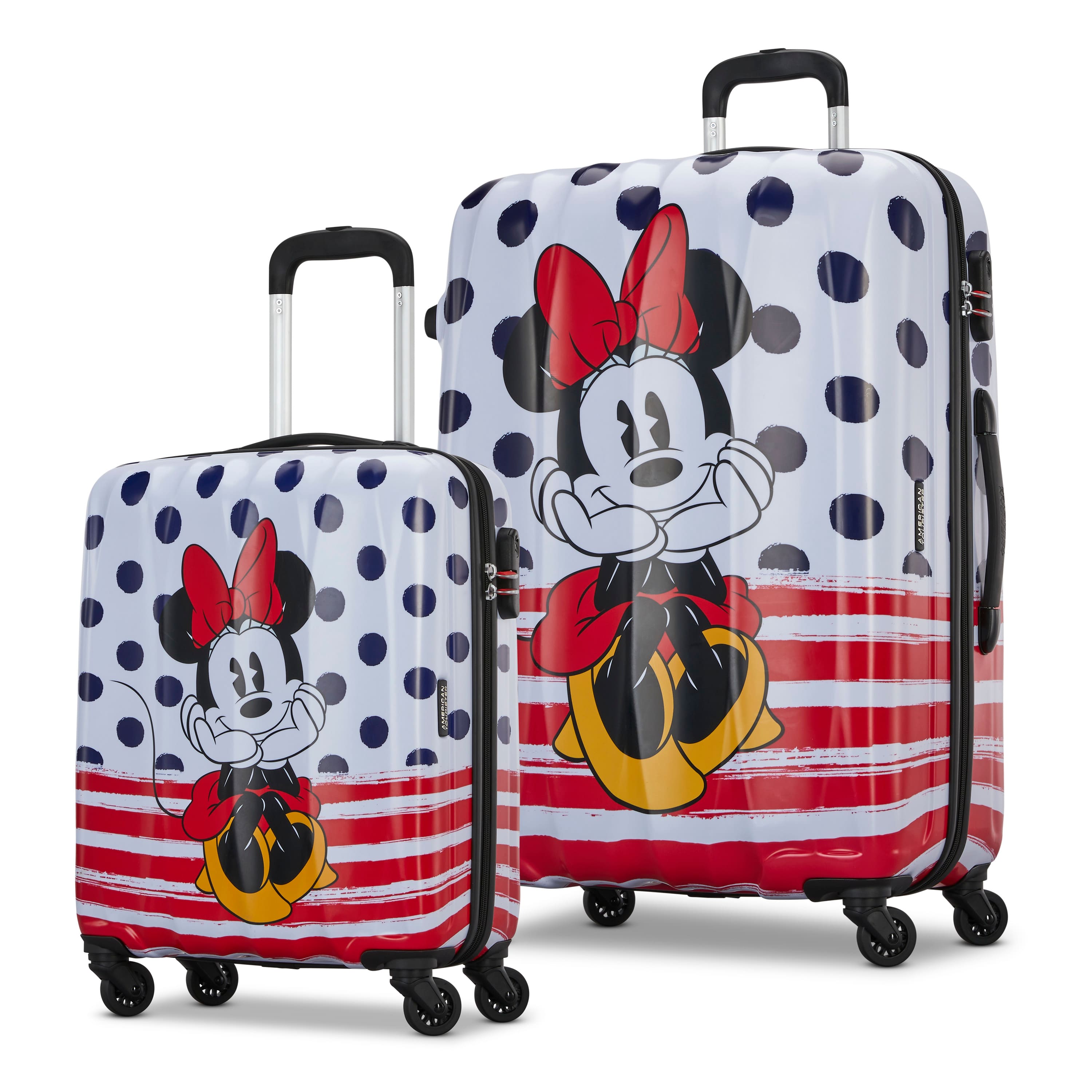 Disney Legends Dots Hardside Spinner 2 Piece Set (CO/L) - Luggage