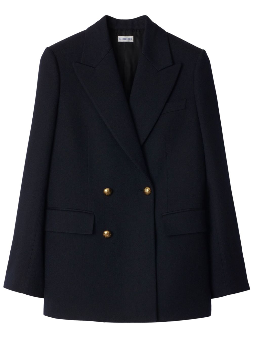 Wool tailored jacket - Blue