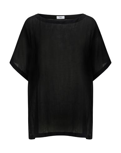 Woman Top Black Size L Cotton