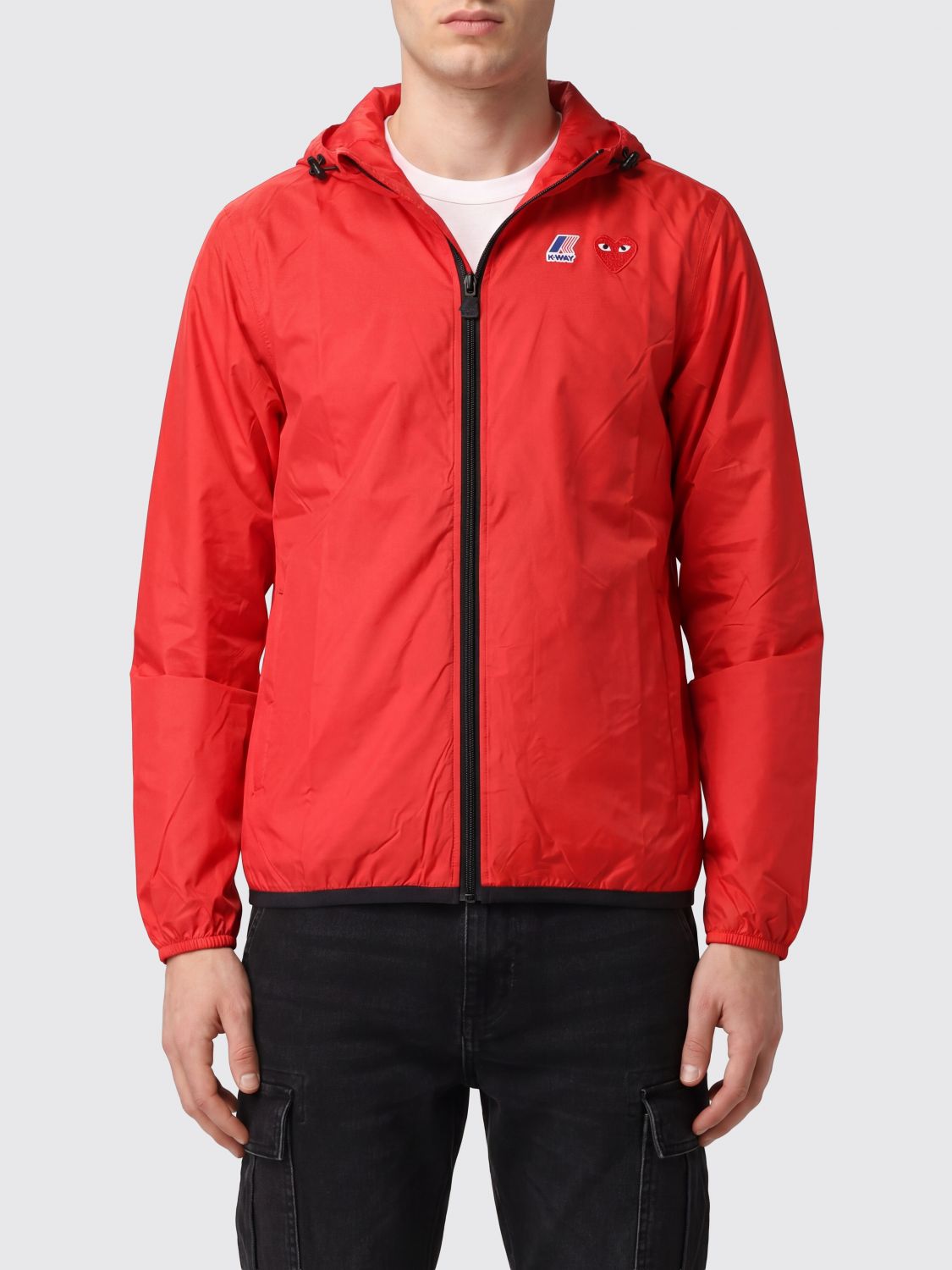 COMME DES GARÇONS SHIRT Jacket Men color Red