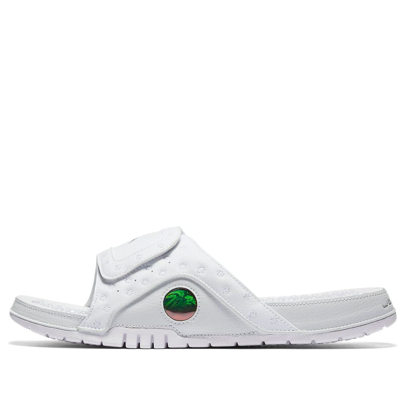 Hydro 13 Slide 'White Metallic Silver'