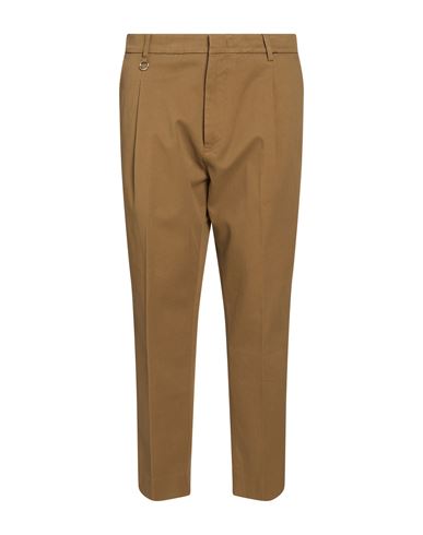 Man Pants Light brown Size 31 Cotton, Elastane
