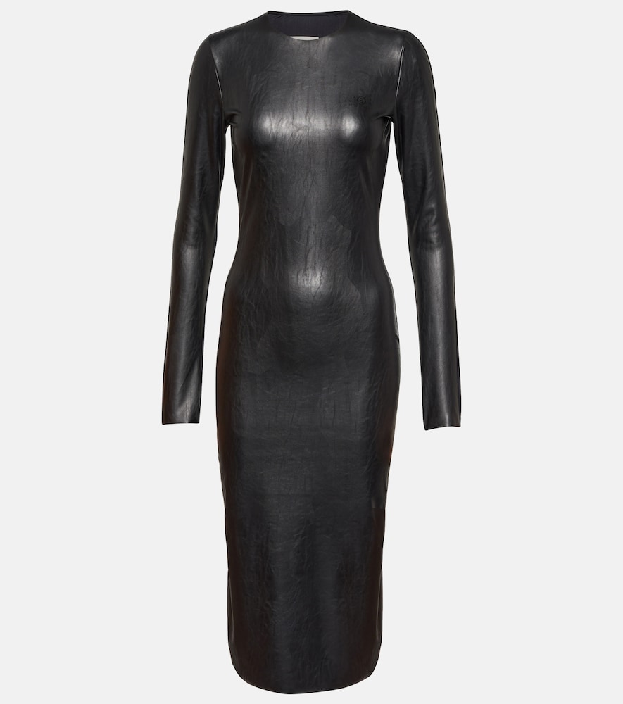 Jersey midi dress