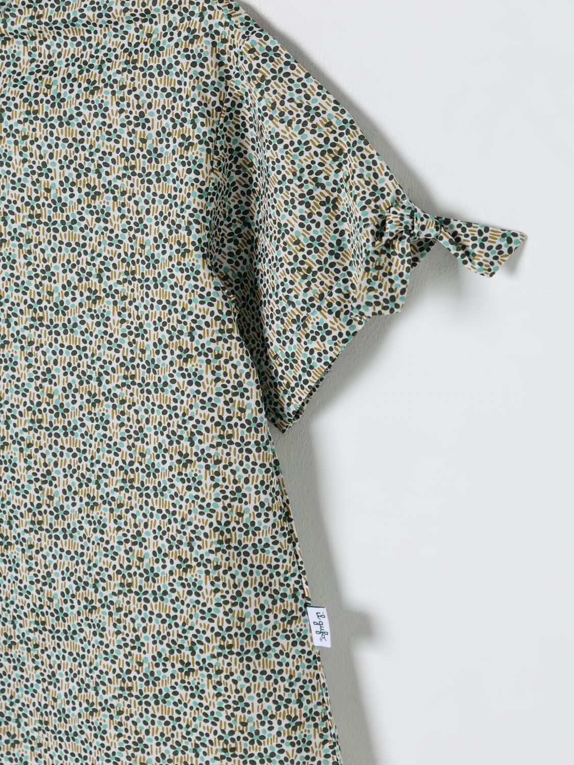 Floral-print blouse - Green