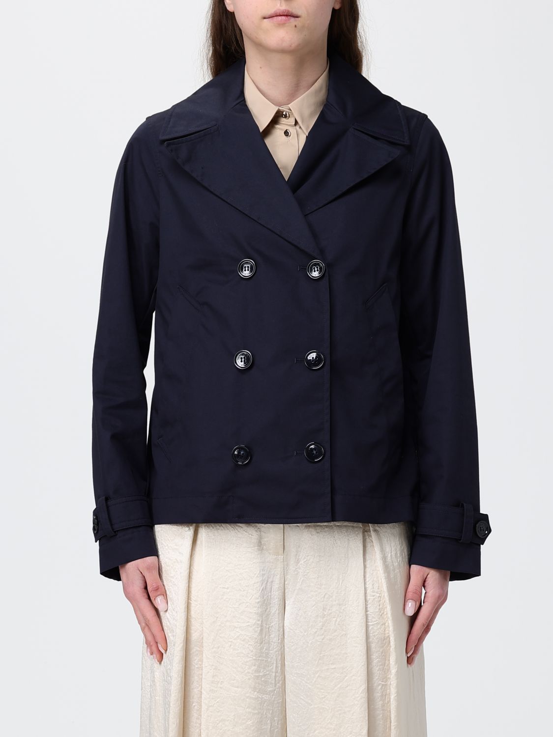 Jacket Woman color Blue