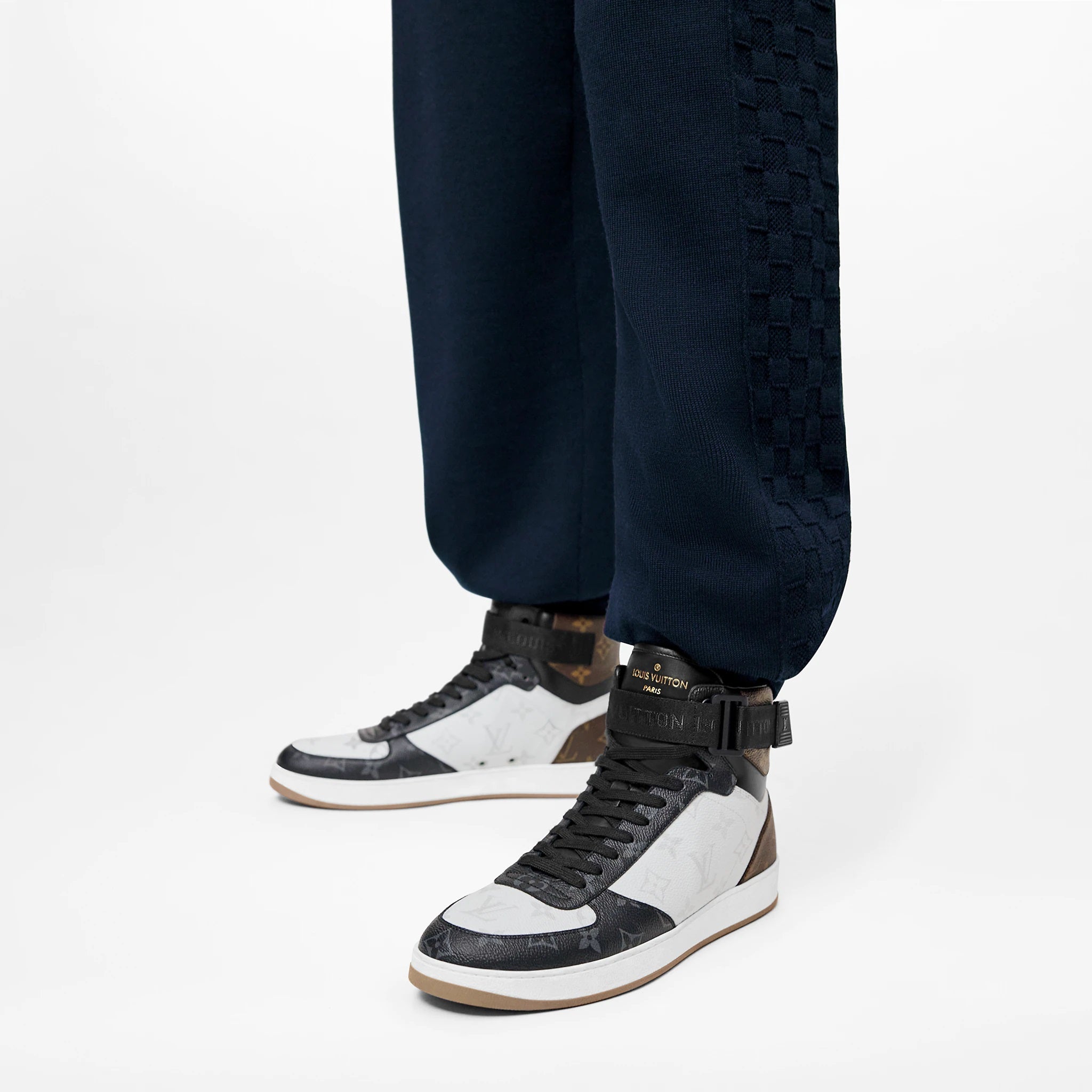 Rivoli Sneaker Boots 'Patched White Monogram'