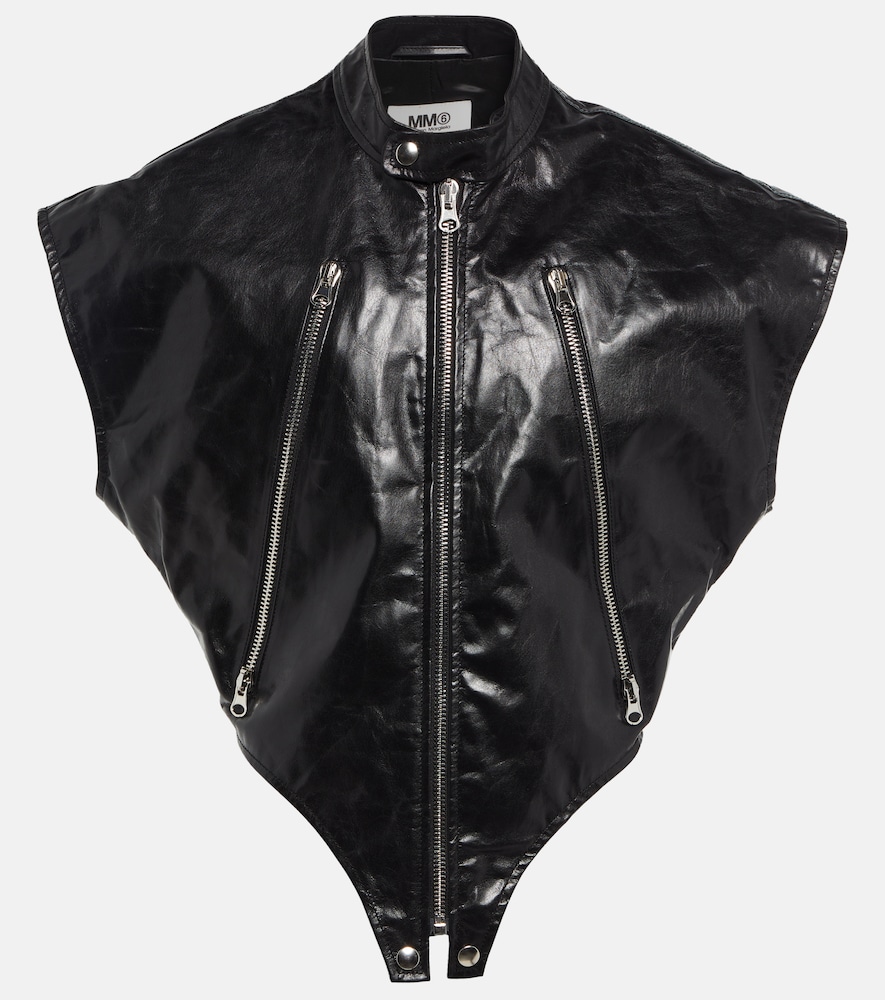 Leather jacket