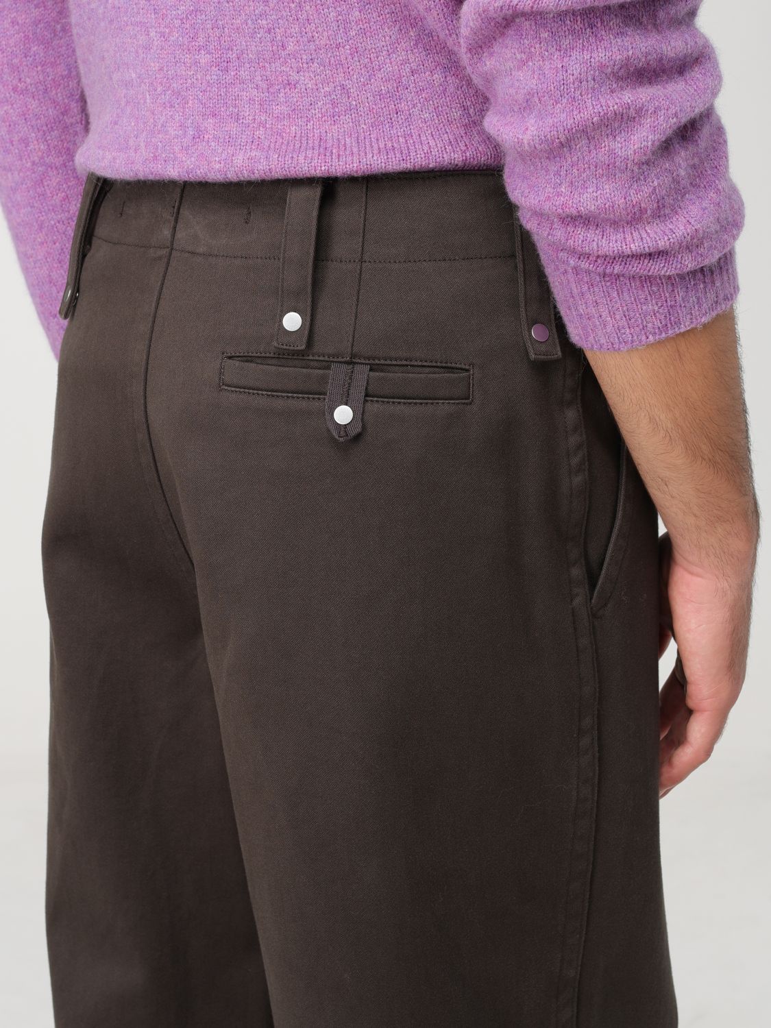 Pants Men color Brown