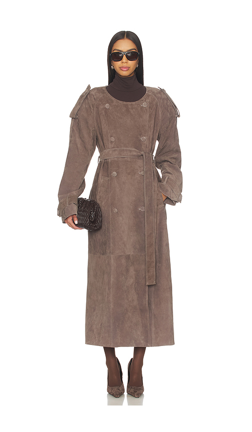 Ducie Klarissa Trench Coat in Espresso. XS also in