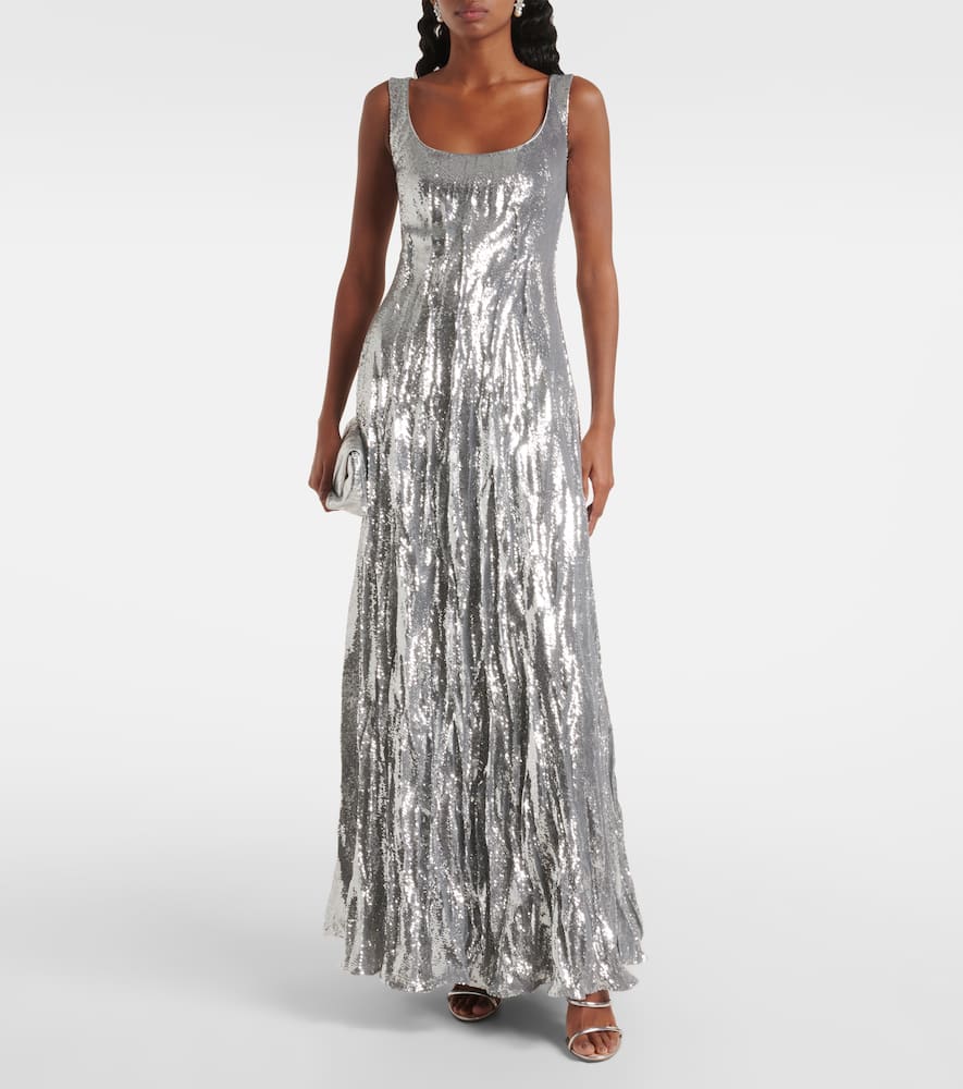 Sequined gown