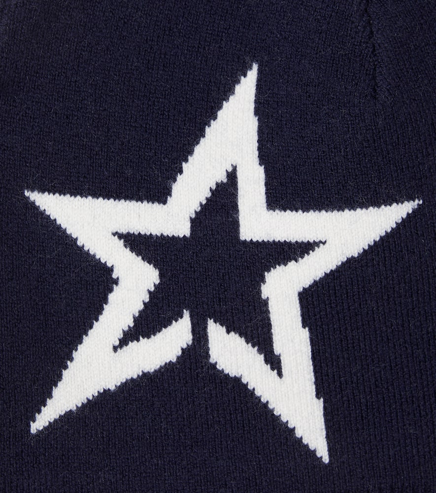 Logo wool-blend beanie