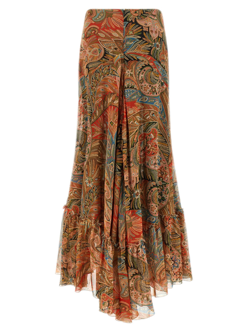 Paisley Foliage Skirt