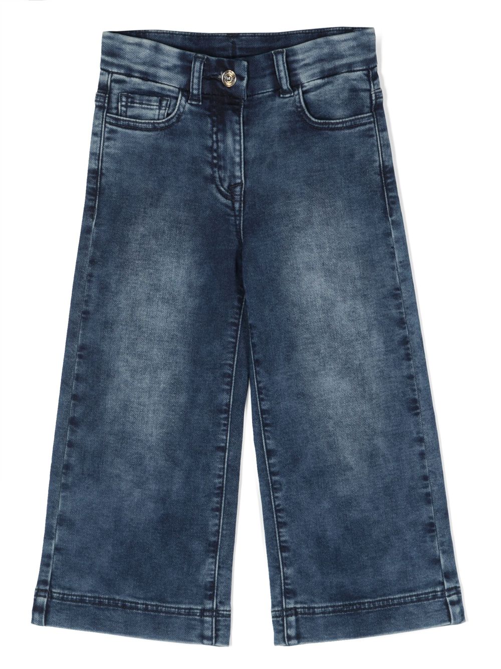 X Looney Tunes wide-leg jeans - Blue