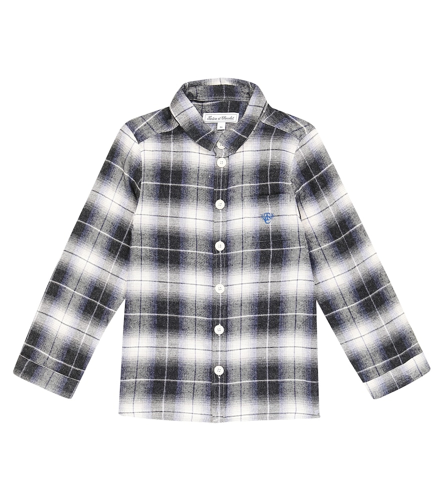 Checked cotton shirt