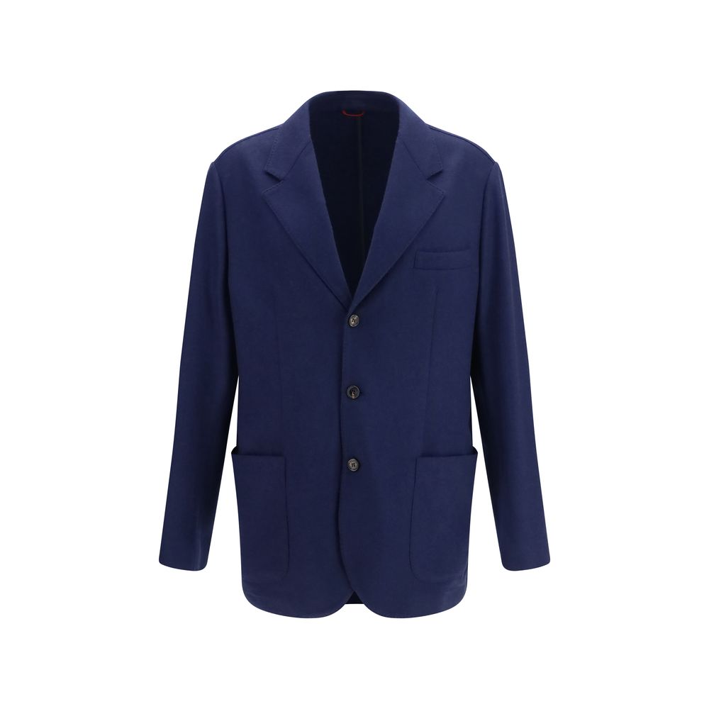 Cashmere Blazer — Navy