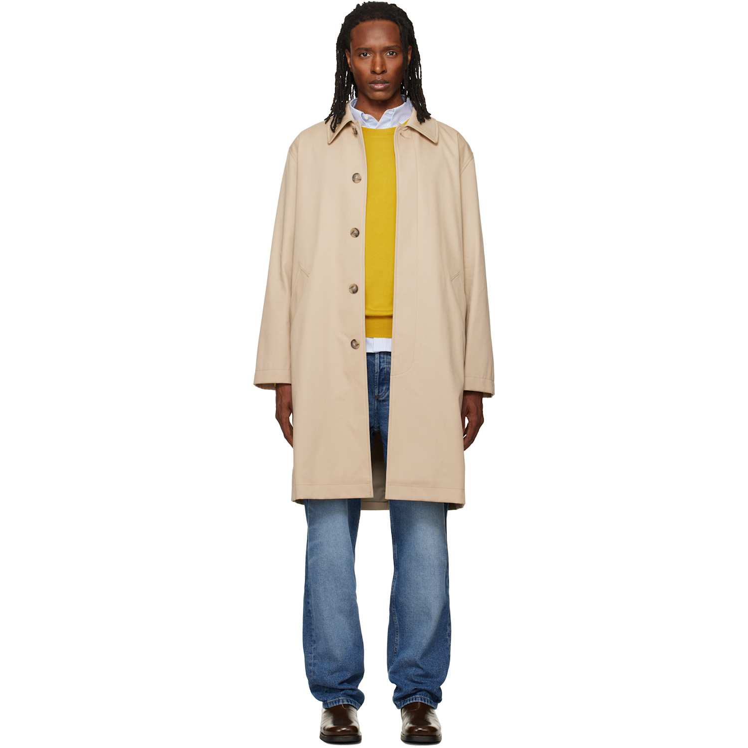 Beige Urban Mac Coat