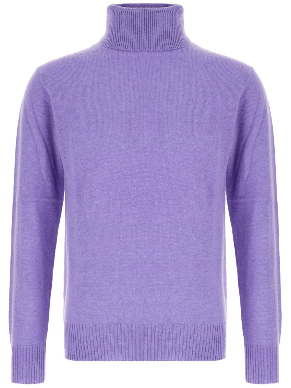 Roll neck sweater - Purple