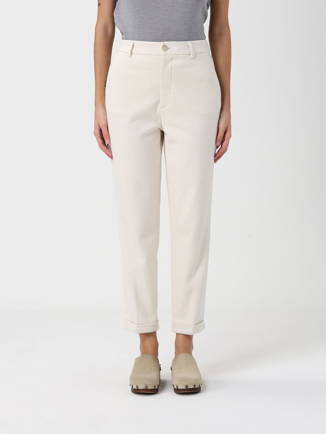 Pants Woman color White