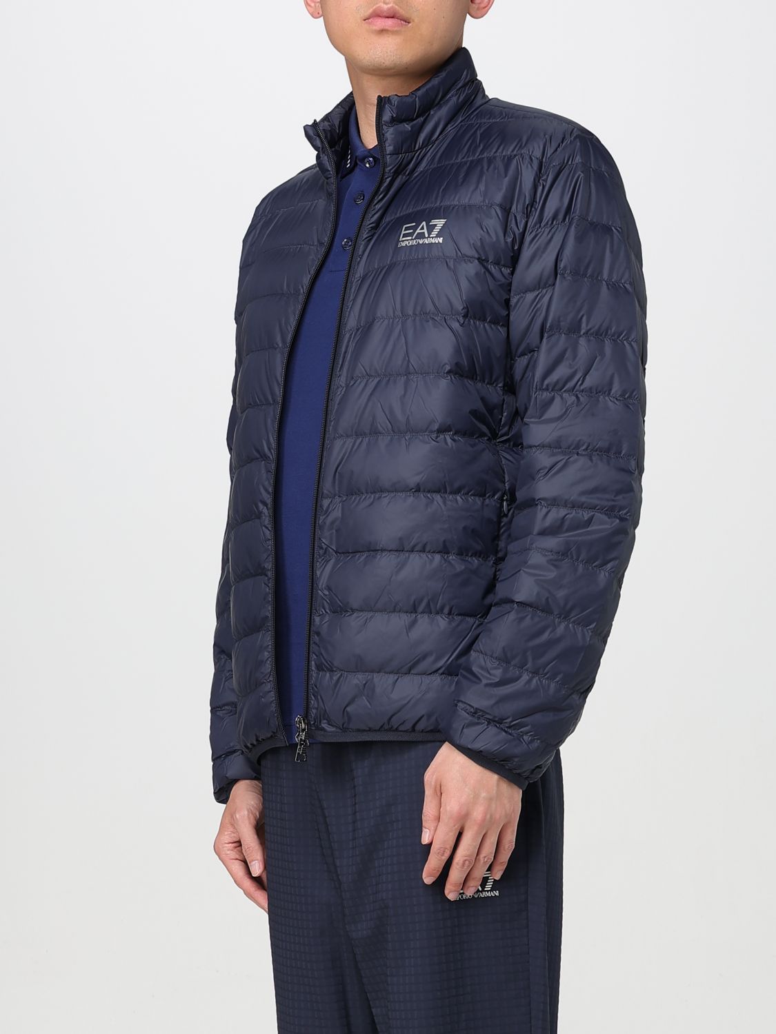 Jacket EA7 Men color Blue