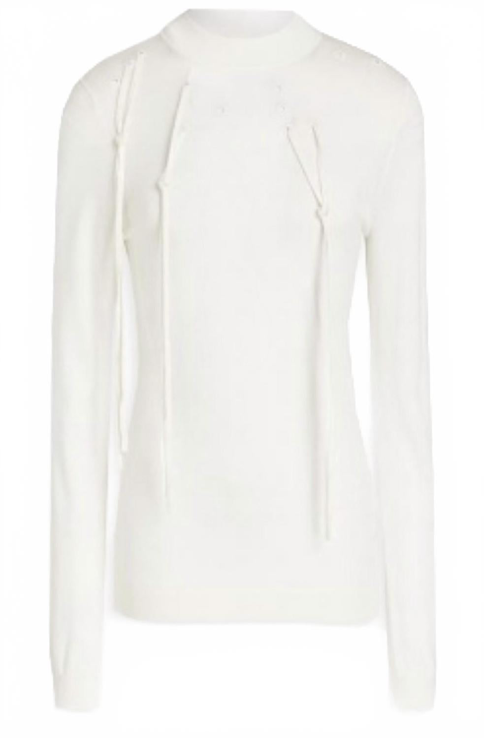 Women's Turtleneck Sweater In White