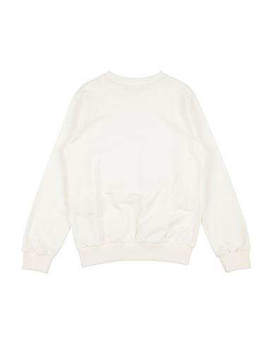 Kid Girl Sweatshirt White Size 10 Cotton, Glass, Elastane