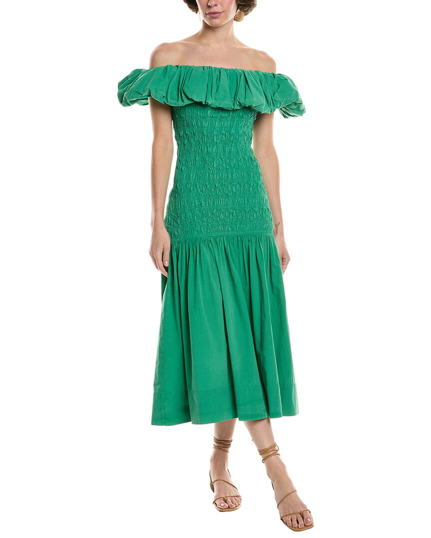 Juni Off-The-Shoulder Midi Dress