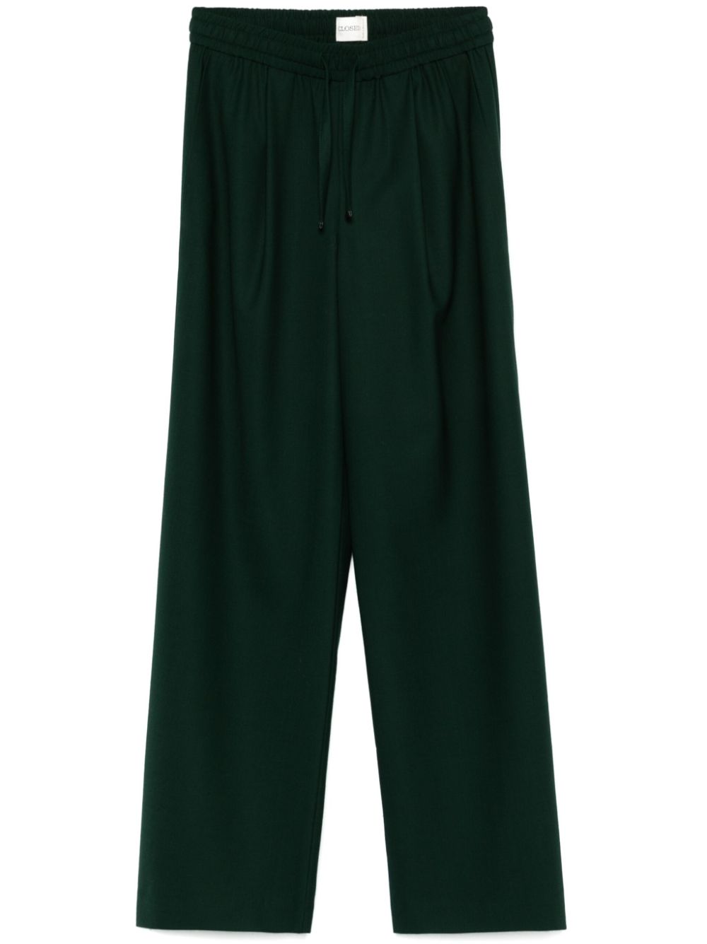 Faris wide-leg trousers - Black