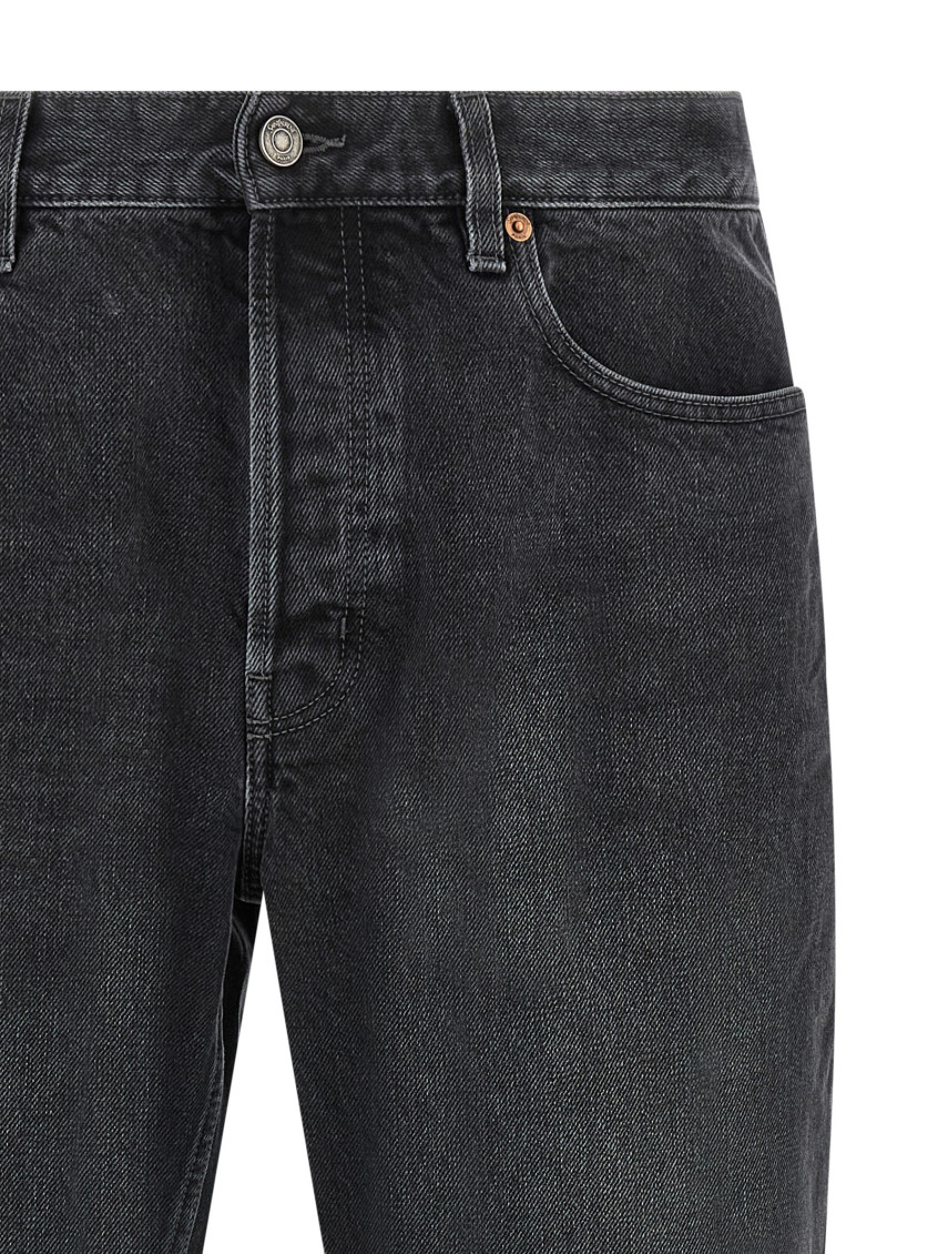 Saint Laurent - mick long jeans five pocket belt loop