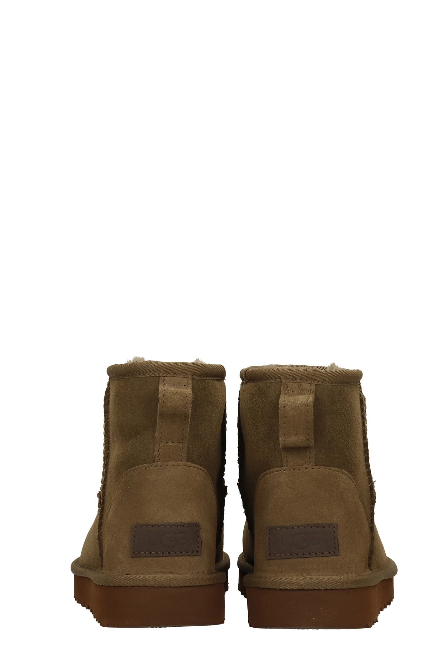 Mini II shearling boots - Brown