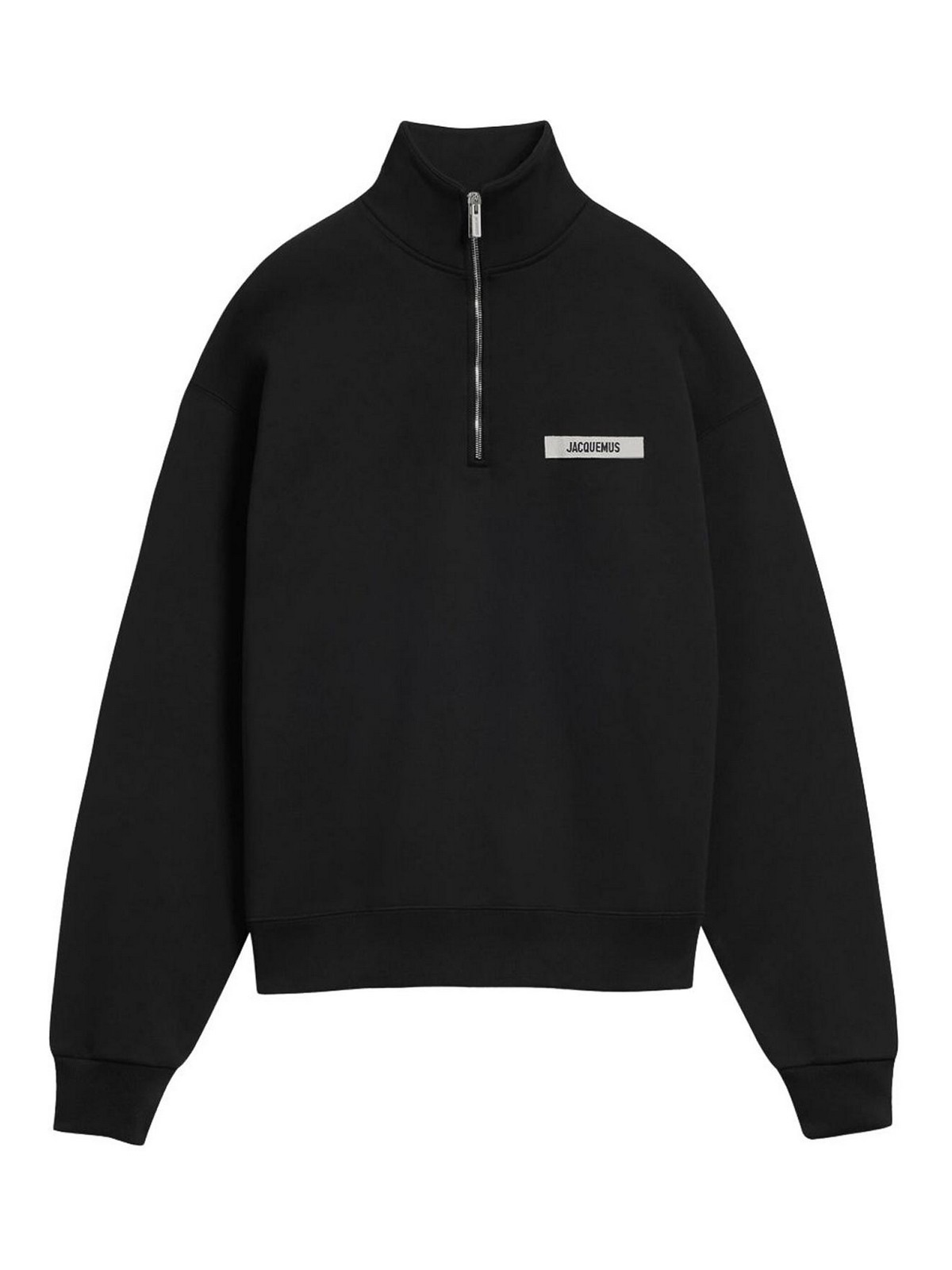 Zip-Neck Sweatshirt