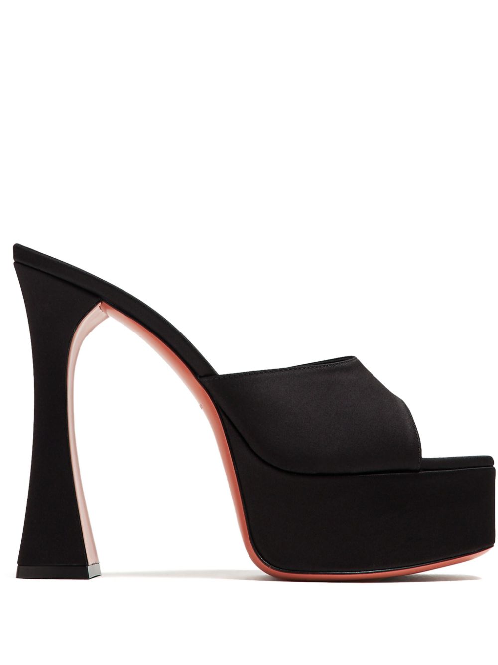 140mm Dalida platform sandals - Black