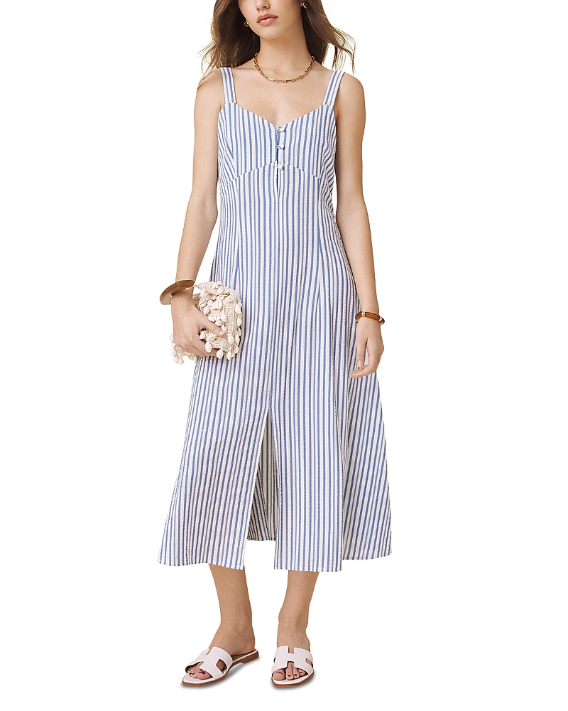 Madelyn Striped Midi Dress