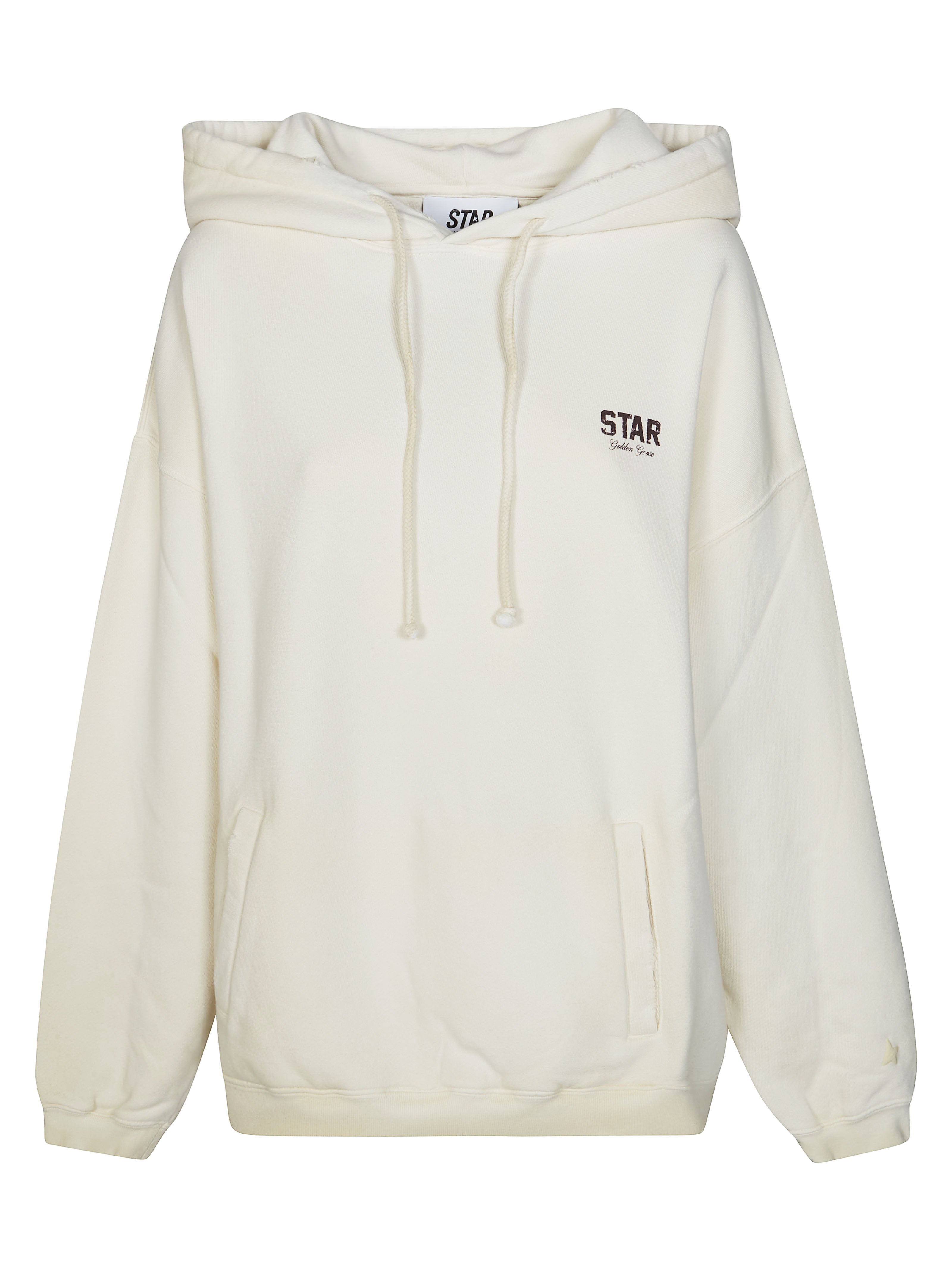 Star-print Cotton Hoodie