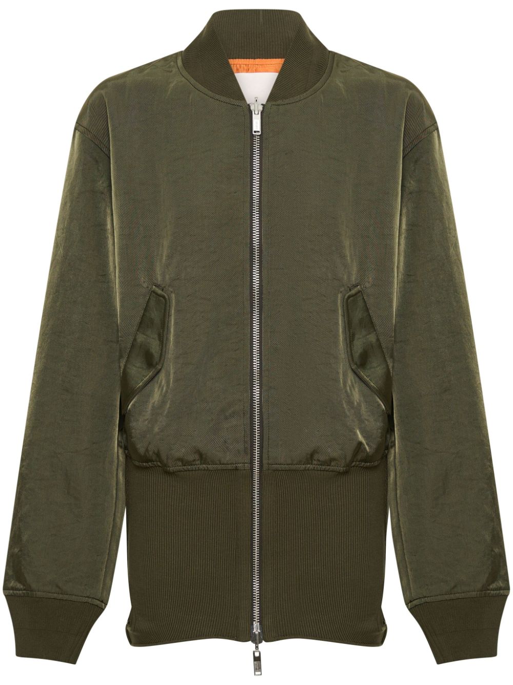 Convertible bomber jacket - Green