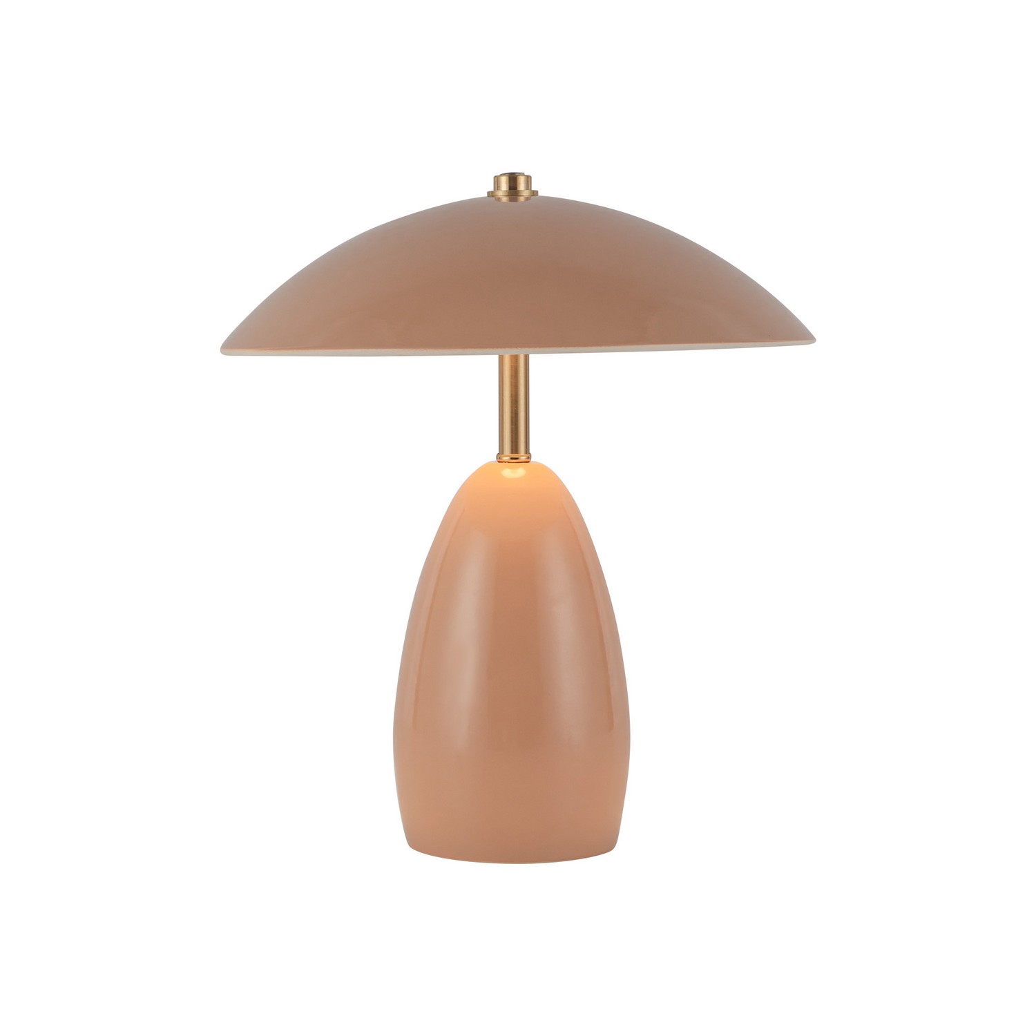 Peach LED Table Lamp from the Poppy Collection