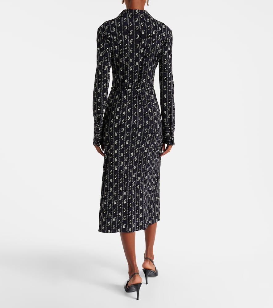 Printed polo dress