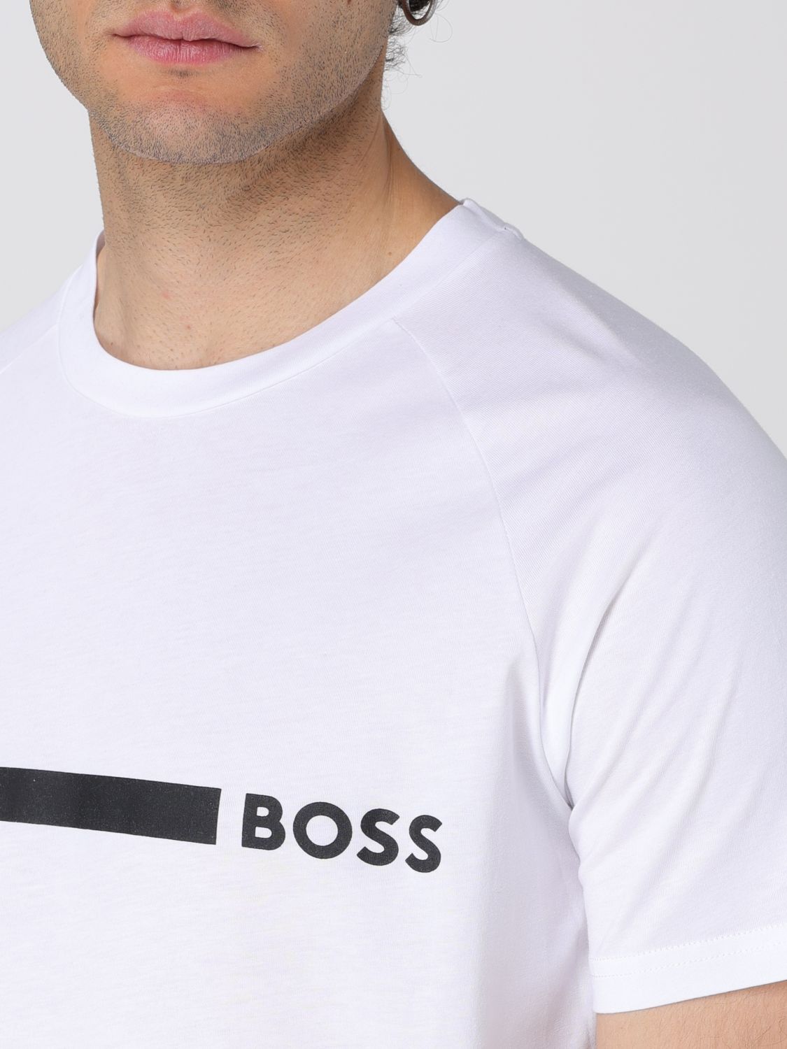 T-Shirt BOSS Men color White
