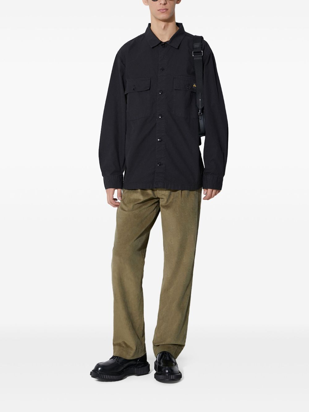 Corduroy trousers - Green