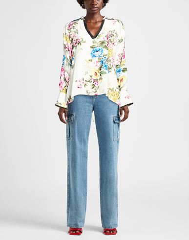 Woman Top Off white Size 10 Viscose, Polyester