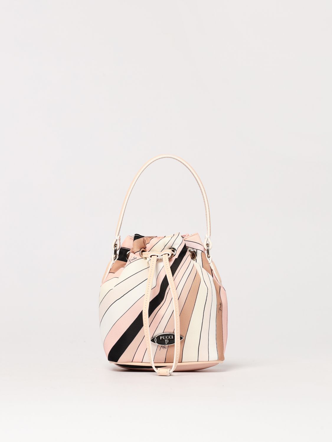Handbag PUCCI Woman color Nude