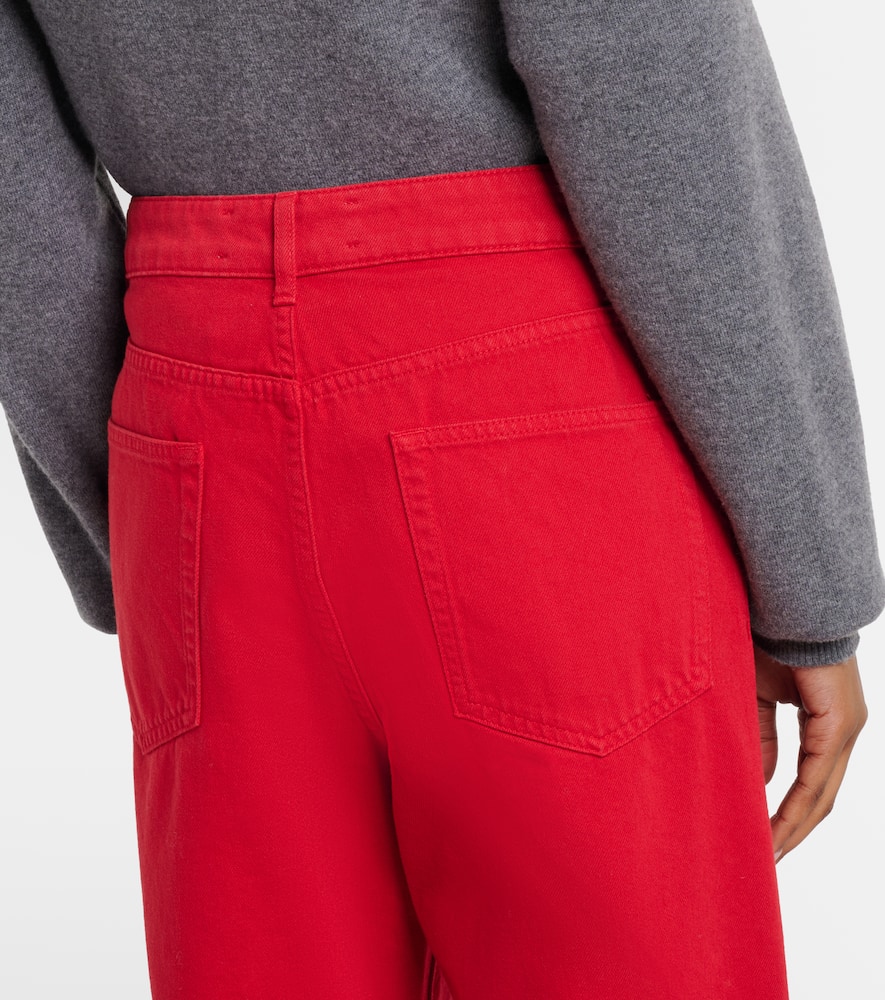 Róhe Mid-rise wide-leg jeans