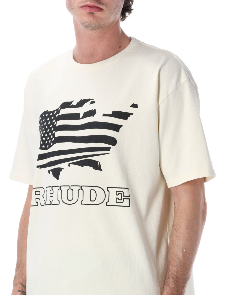Banner Tee Vintage Black /White