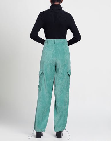 Woman Pants Turquoise Size 4 Polyester, Polyamide, Elastane