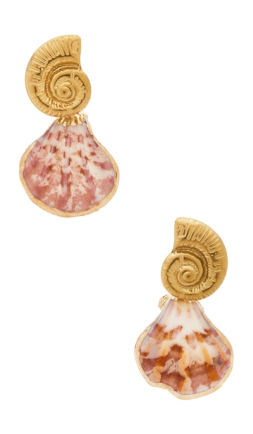 Amber Sceats Byford Earrings in Gold