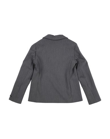 Kid Girl Blazer Grey Size 10 Polyester, Viscose, Elastane