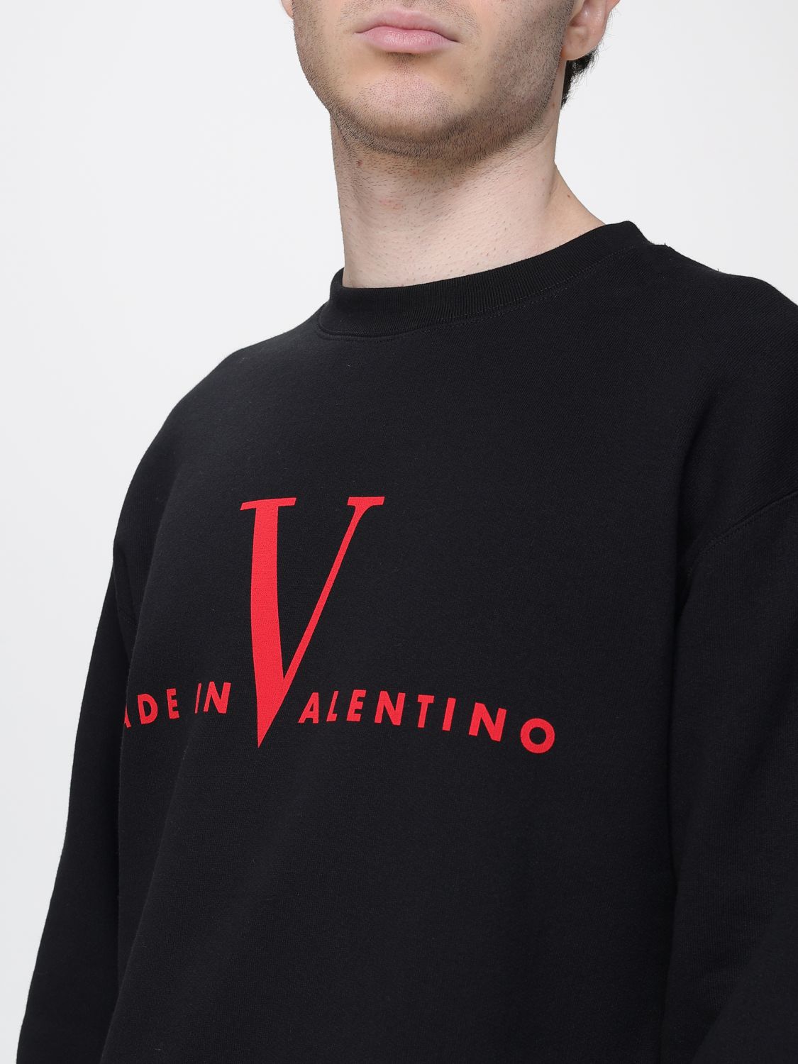 Sweatshirt Men color Black